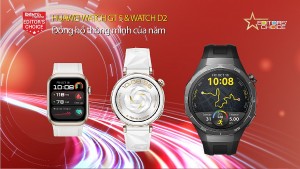 HUAWEI WATCH GT 5 & WATCH D2: Đồng hồ thông minh của năm