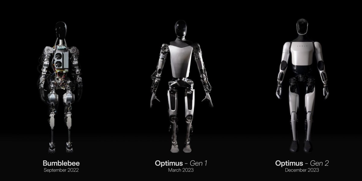  Các mẫu humanoid robot của Tesla. Ảnh: Dataconomy.
