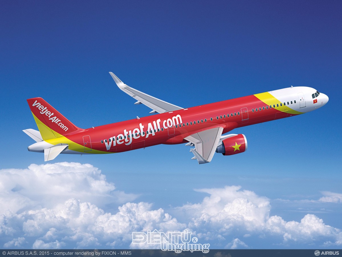 Vietjet đặt mua 100 máy bay Airbus A321neo Vietjet đặt mua 100 máy bay Airbus A321neo