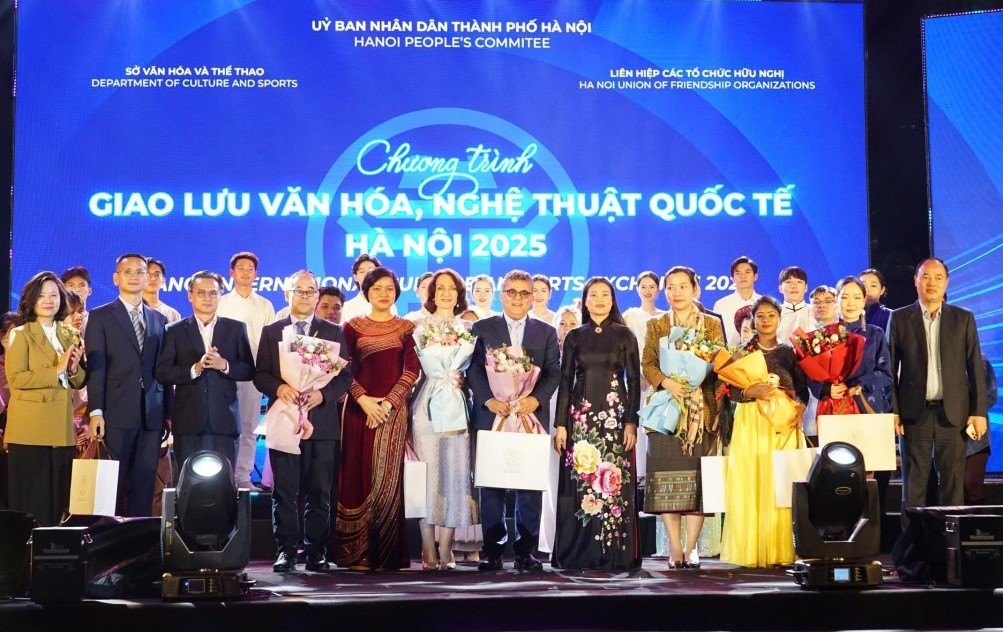 Giao lưu văn hóa nghệ thuật quốc tế Hà Nội 2025: Lan tỏa thông điệp hòa bình và hữu nghị