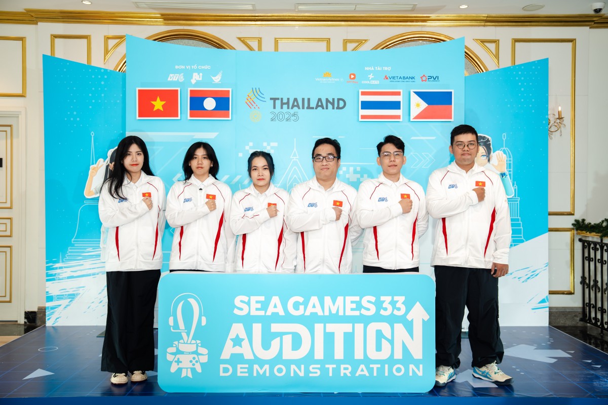 VTC ra mắt Đội tuyển Esports Audition tham dự SEA Games 33