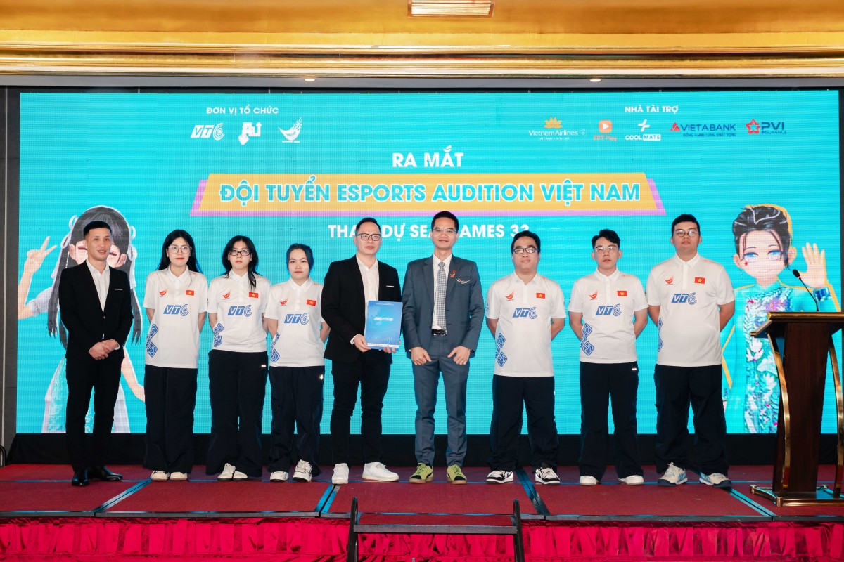 VTC ra mắt Đội tuyển Esports Audition tham dự SEA Games 33