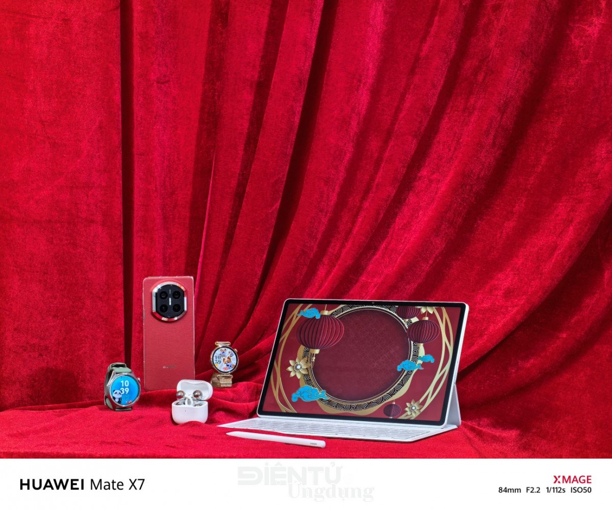 Đón năm mới như ý cùng hệ sinh thái thiết bị Huawei