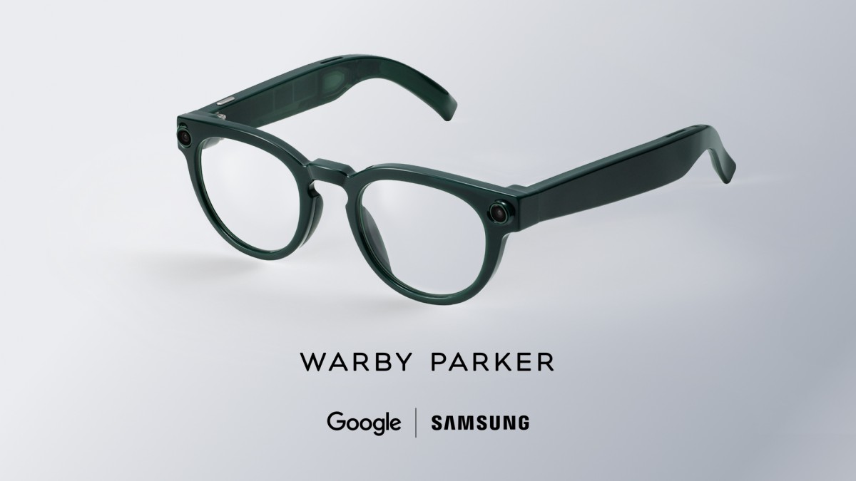 Một số hình ảnh của dòng kính thông minh tích hợp AI mới,  Bản thiết kế của WARBY PARKER