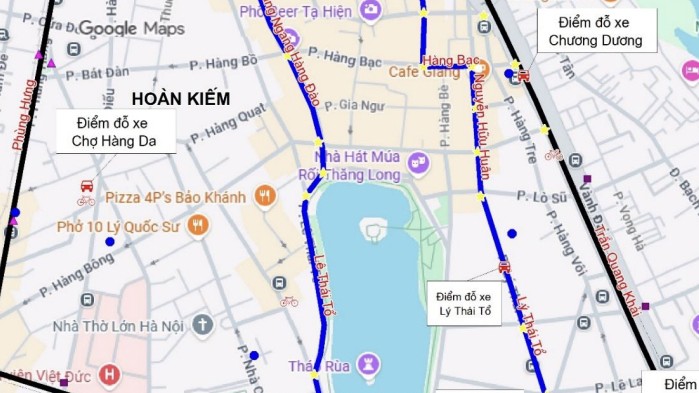 Hà Nội chưa cấm xe máy xăng tại khu vực quanh hồ Gươm, phố cổ