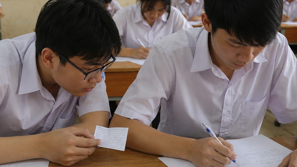 Môn thi Ngữ văn: Toàn quốc có 12 thí sinh bị đình chỉ thi