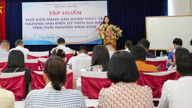 Thái Nguyên: Thúc đẩy chuyển đổi số, hỗ trợ gần 11.500 hộ kinh doanh