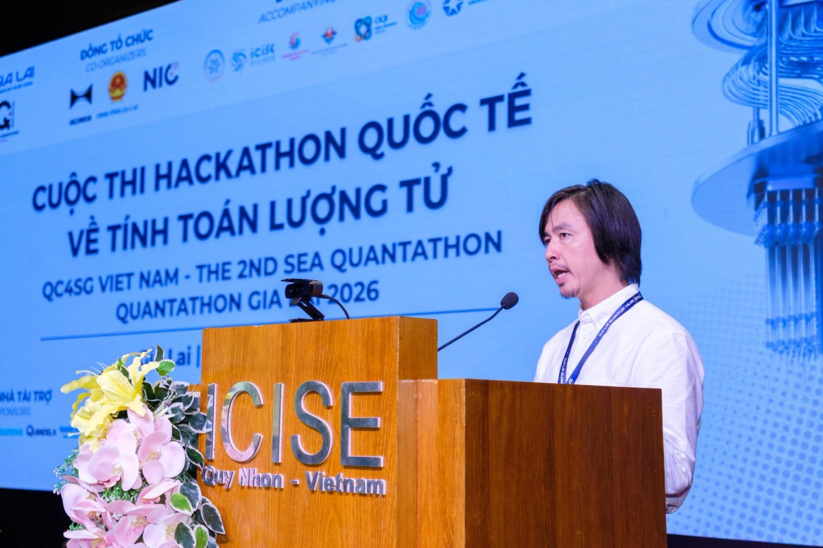 Ông Nguyễn Lương Quang, Trưởng Ban R&D, Mạng lưới VNQuantum.