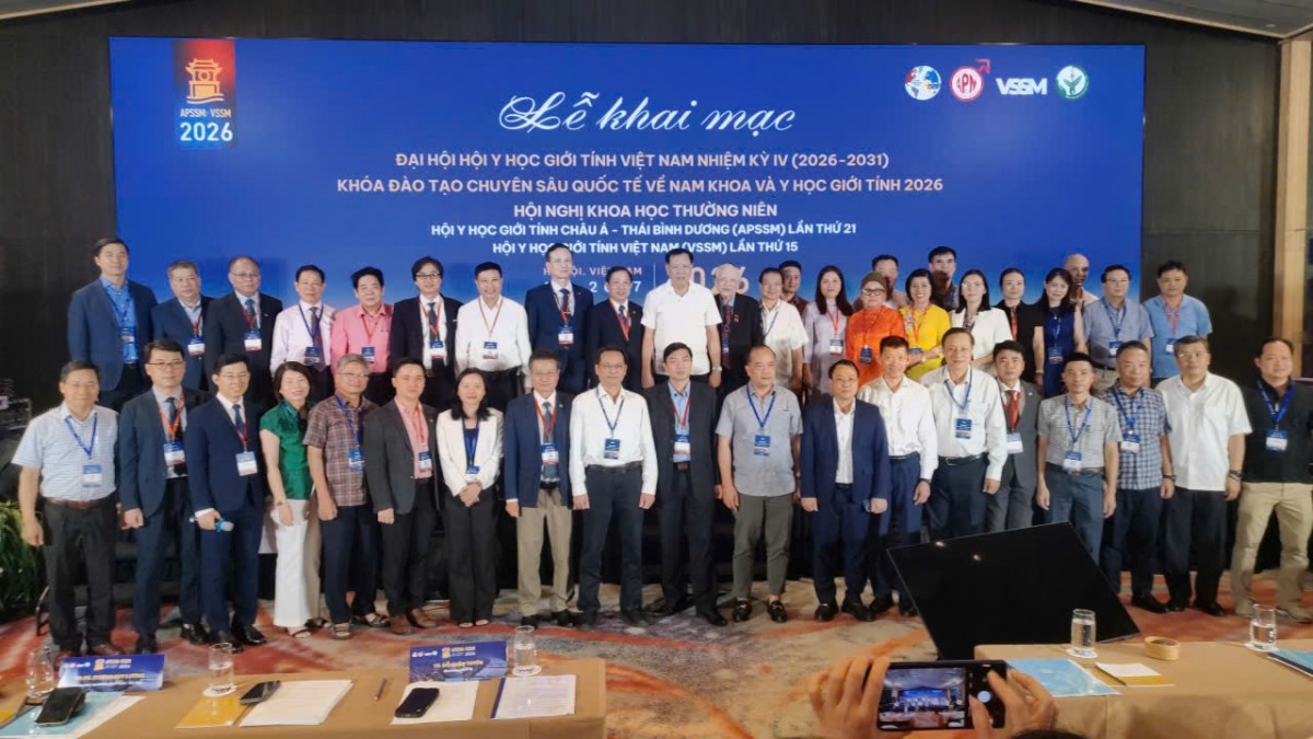 Đại hội Hội Y học Giới tính Việt Nam nhiệm kỳ IV: Xác định 5 ưu tiên chiến lược trong giai đoạn phát triển mới