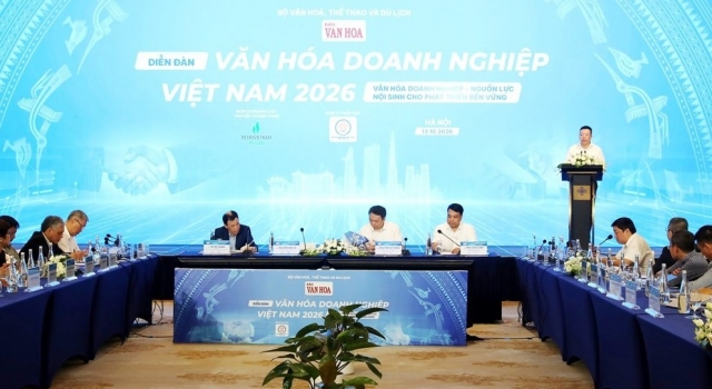 Diễn đàn Văn hóa Doanh nghiệp Việt Nam 2026: Đưa văn hóa thành lợi thế cạnh tranh