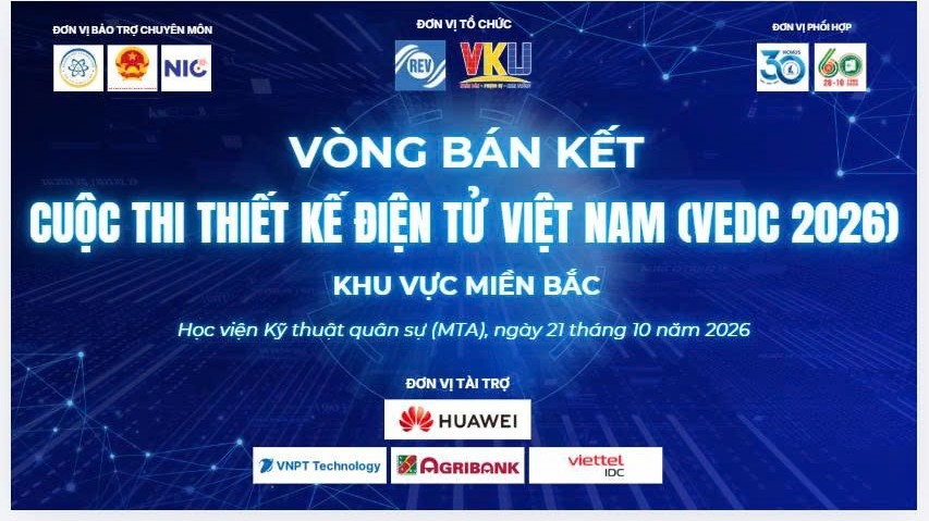 VEDC 2026: 31 đội thi xuất sắc tranh tài tại vòng bán kết toàn quốc