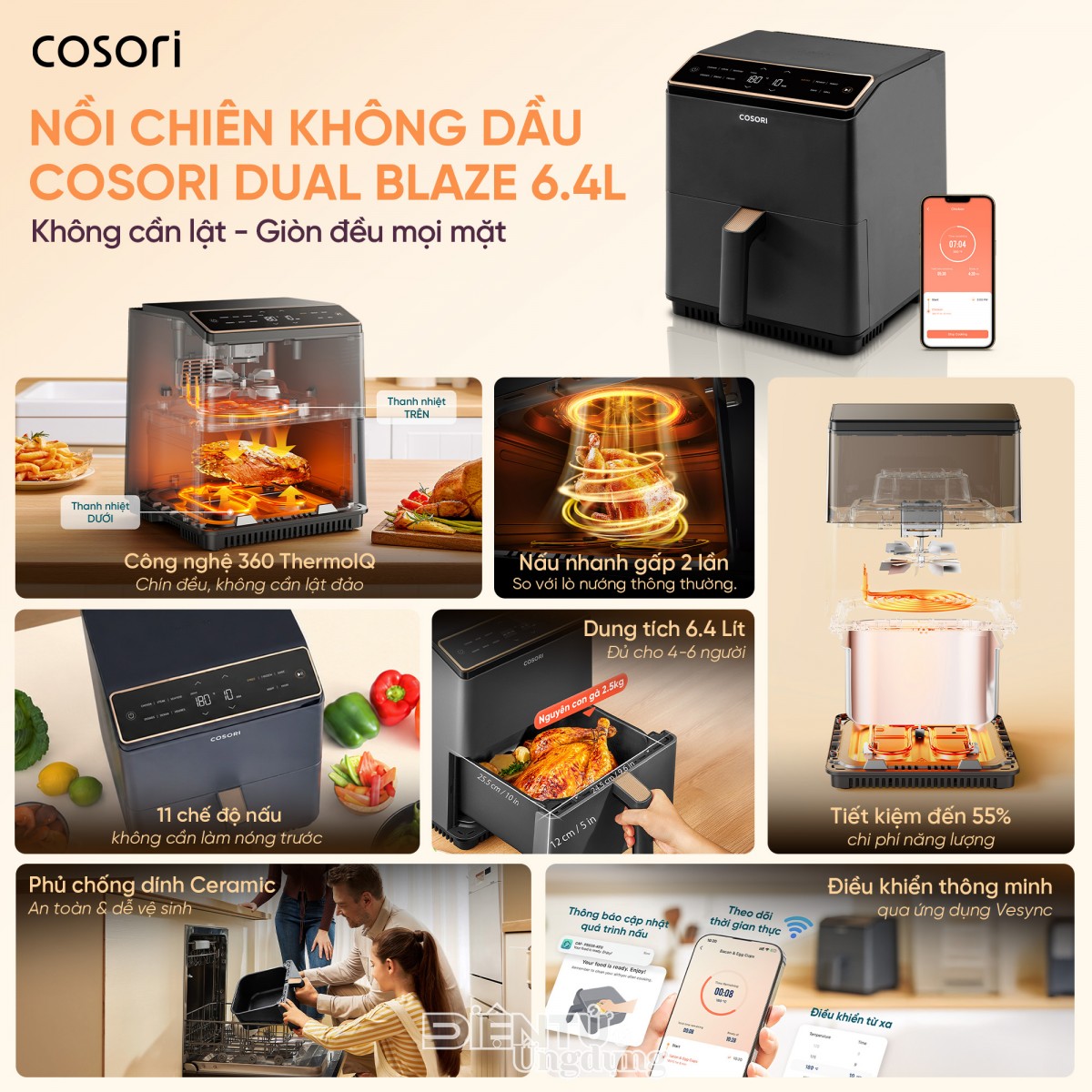Thương hiệu gia dụng COSORI chính thức có mặt tại Việt Nam Thương hiệu gia dụng COSORI chính thức có mặt tại Việt Nam