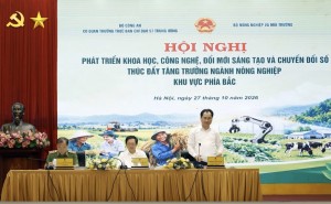 Khoa học công nghệ và chuyển đổi số: Đòn bẩy tăng trưởng ngành Nông nghiệp và Môi trường